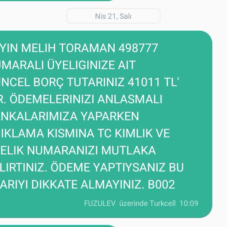 Fuzul Ev'de 20.000 TL Kasko Ve Sigorta Kesintisi Hâlâ Borç Olarak Görülüyor