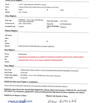 Metronom Satıcısının Stok Yok Bahaneleriyle Ürün Değişimini Reddetmesi