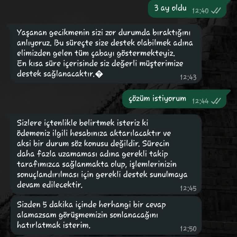 EasyCep'in Ödemeyi Geciktirmesi Ve Cihazı İade Etmemesi