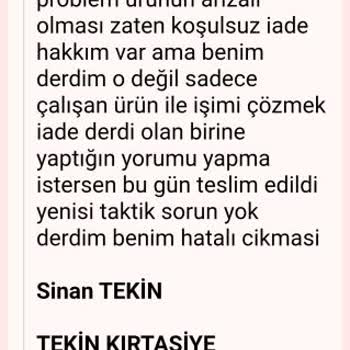 Kırık Hoparlör Açılmadan Geri Gönderildi, İade Reddi Ve Fatura Sorunu