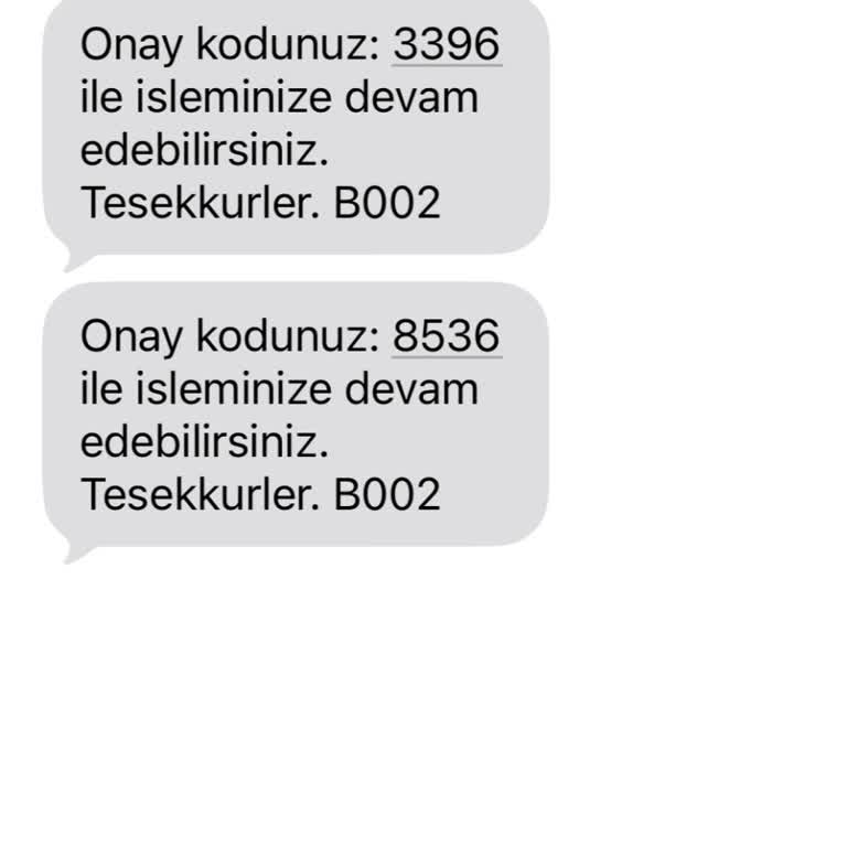İzin Almadan Kişisel Numarama Gönderilen Onay Kodu SMS’leri