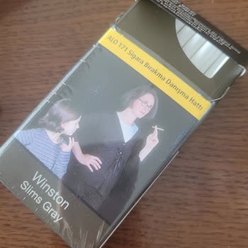 Winston Slims Gray Sigara Paketinde Aşırı Acı Ve Yanma Sorunu