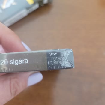 Winston Slims Gray Sigara Paketinde Aşırı Acı Ve Yanma Sorunu