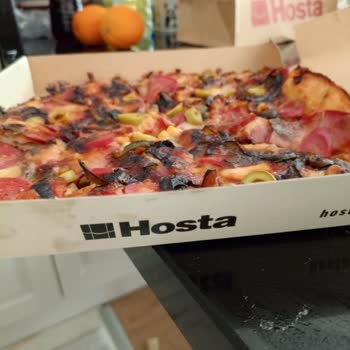 Eryaman Hosta'da Çırak Nedeniyle Yanmış Pizza Ve Gizleme