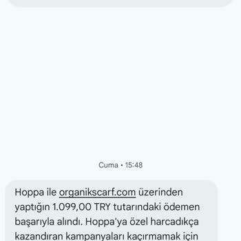 Organic Scarfs Siparişinde Çelişkili Kargo Bilgileri Ve İade Talebi