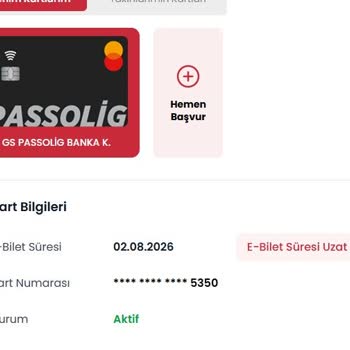 Passolig Kartım Süresi Olmasına Rağmen Bilet Alımına Erişemiyorum