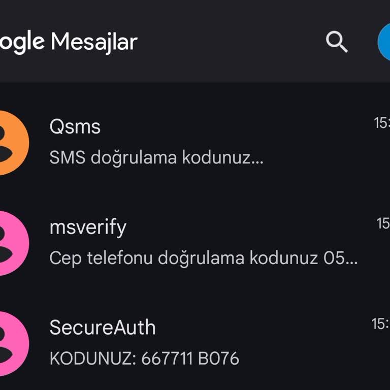 Hattıma İzinsiz Doğrulama Kodları Geldi, Güvenlik Kontrolü Talebi