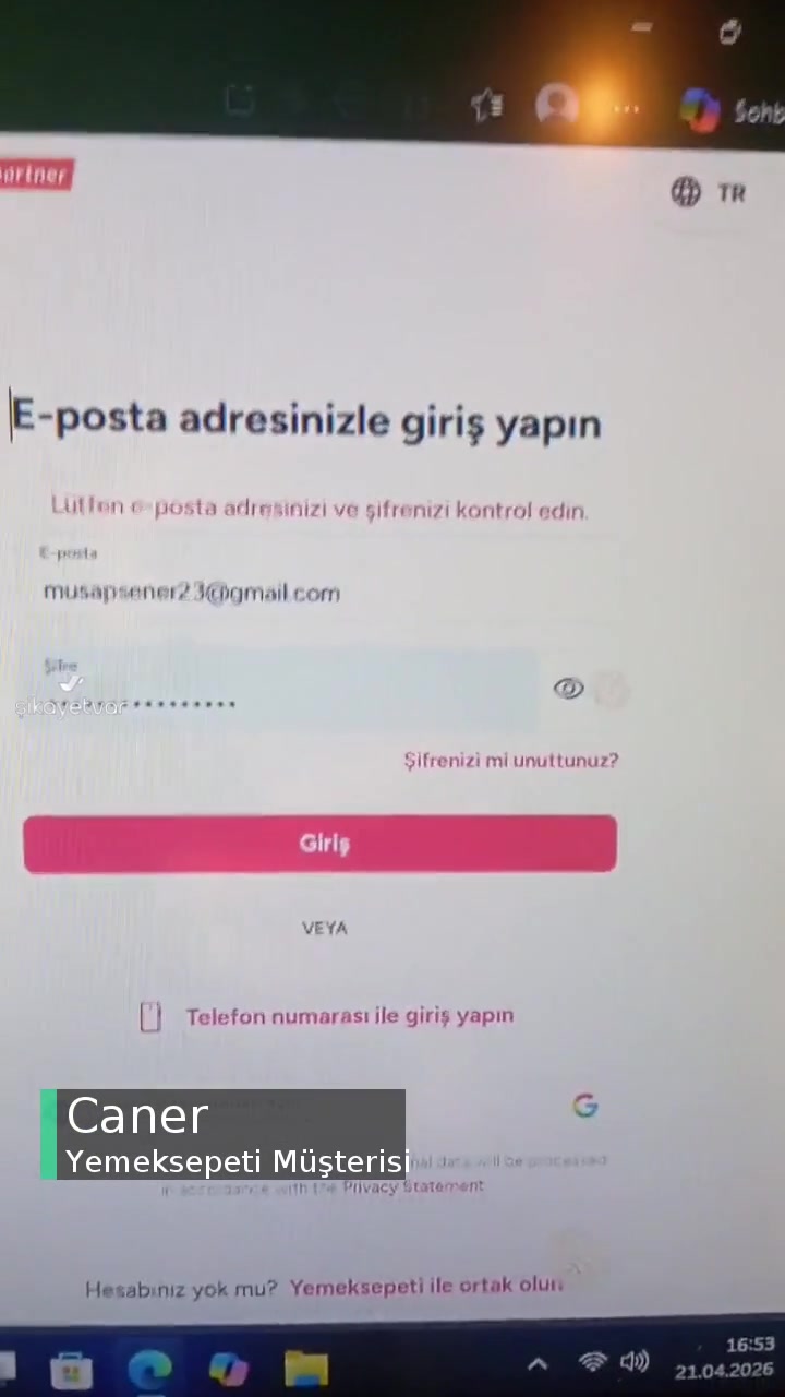 Yemeksepeti Acil Acil Müşterilerimi Kaybediyorum! videonun kapak resmi