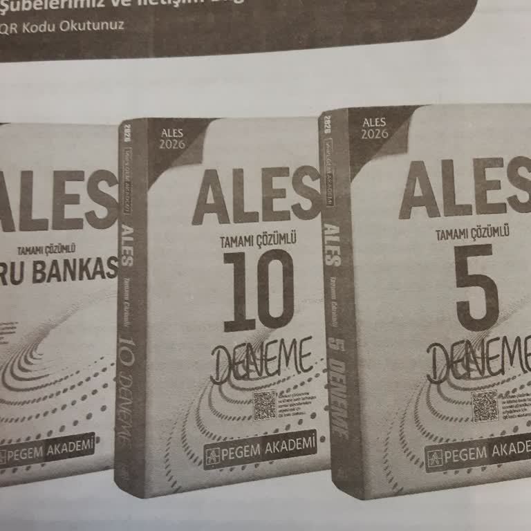 ALES 2026 Deneme Seti Yanıltıcı Ve Güncel Değil