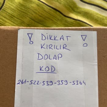 Kırık Akvaryum Isıtıcısı Ve 400 TL Kayıp İçin PTT Ve Dolap’tan Çözüm Talebi