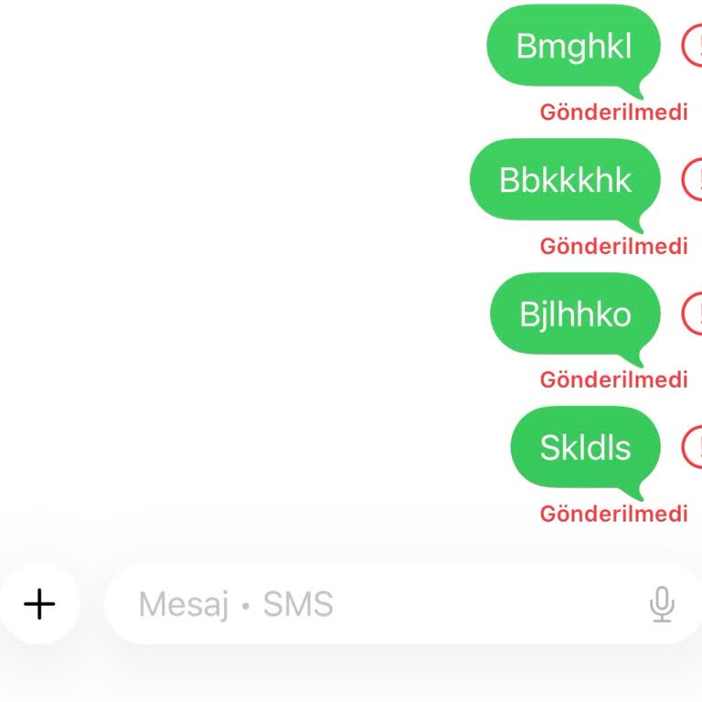 Vodafone Hattımda İPhone 17 Modelinde SMS Gönderilemiyor