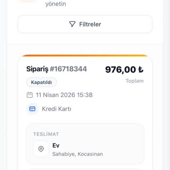 Sistemdeki Hata Nedeniyle Teslim Edilmeyen Sipariş Ve Geciken 975 TL İade