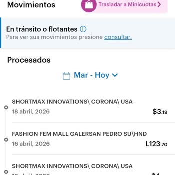 Solicito cancelar suscripción a ShortMax, cobros recurrentes sin autorización