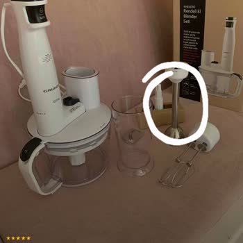 Grind Blender Setinde Eksik Beyaz Parça Gönderilmesi Talebi