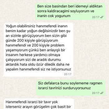 Yanlış Numara Ve Renk Gönderimi, İade Taleplerine Reddetme Ve Zorlayıcı İletişim