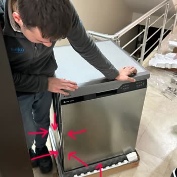 Arçelik Bulaşık Makinesinin Hasarlı Teslimatı Ve Üst Model Değişim Talebi