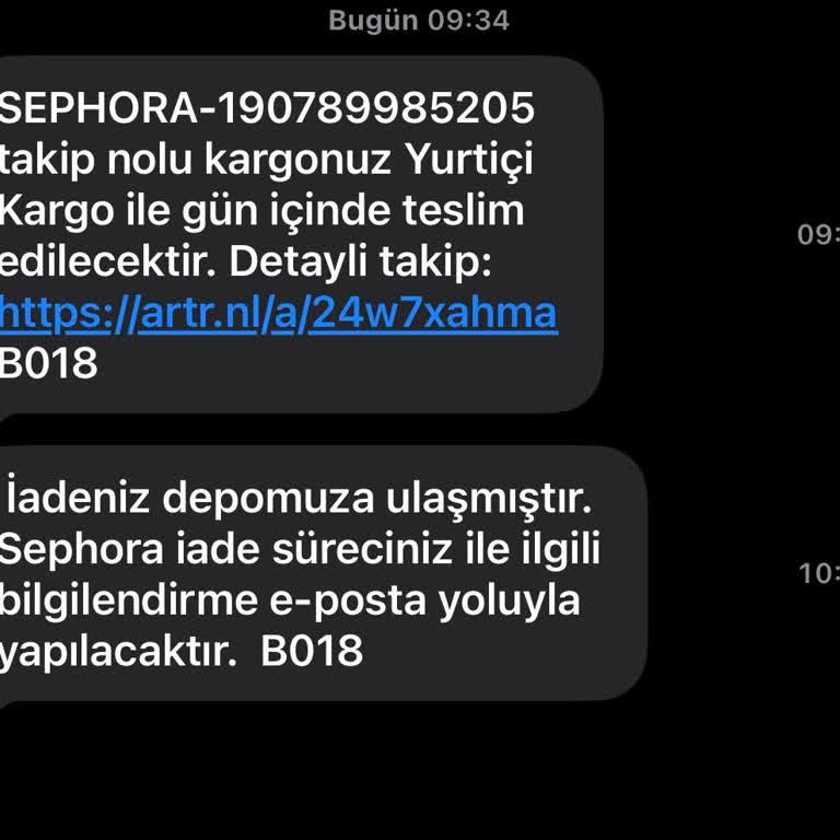 Kargonuz Yarım Saat İçinde Geri Gönderildi Ve Düğün Öncesi Teslim Edilmedi