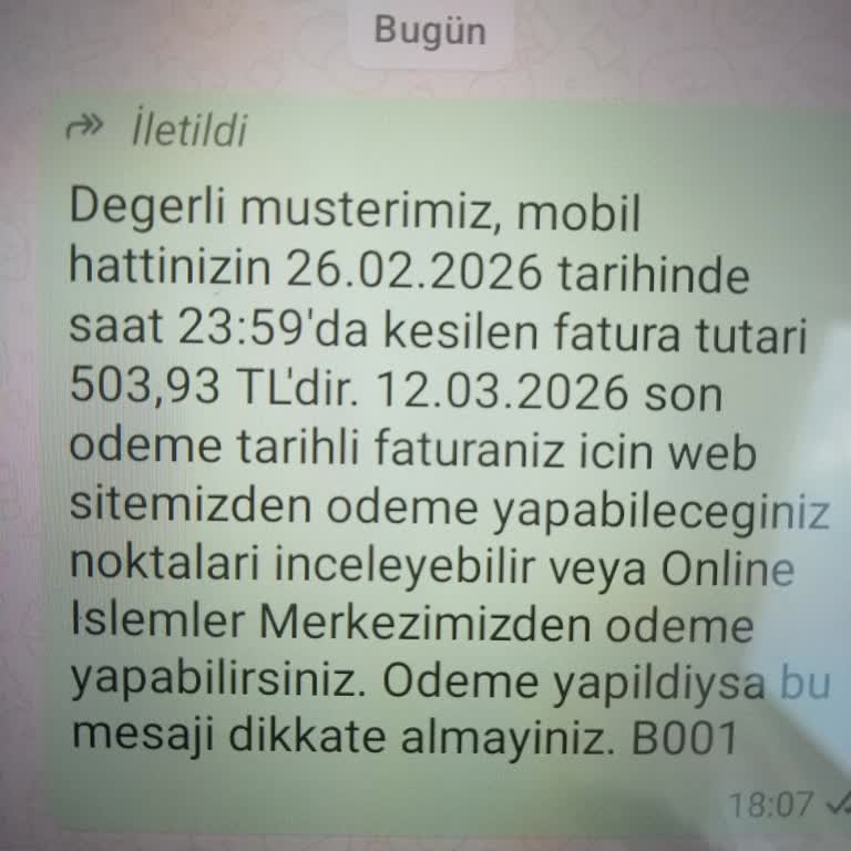Peşin Ödenen 12 Aylık Telsiz Ücretine Rağmen Aylık Ücretlerin Devam Etmesi