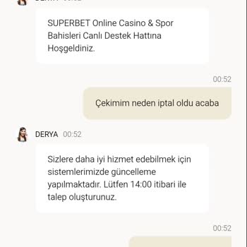 Süperbet Hesabım 14:00 Sonrası Kilitlendi Ve 56.000 TL Kazancım Ödenmedi