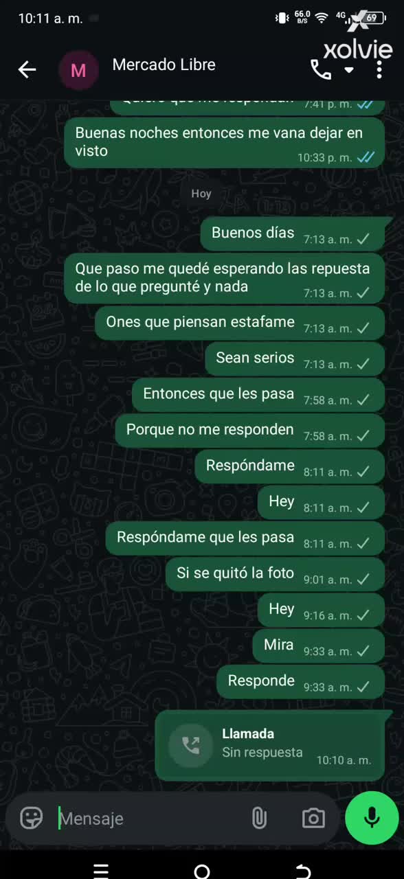 Mercado Libre, vendedor no responde tras pago de producto, pido solución Portada de vídeo