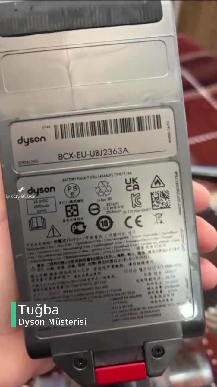 Dyson V12 Parçasının Ücretli Değiştirilmesi videonun kapak resmi