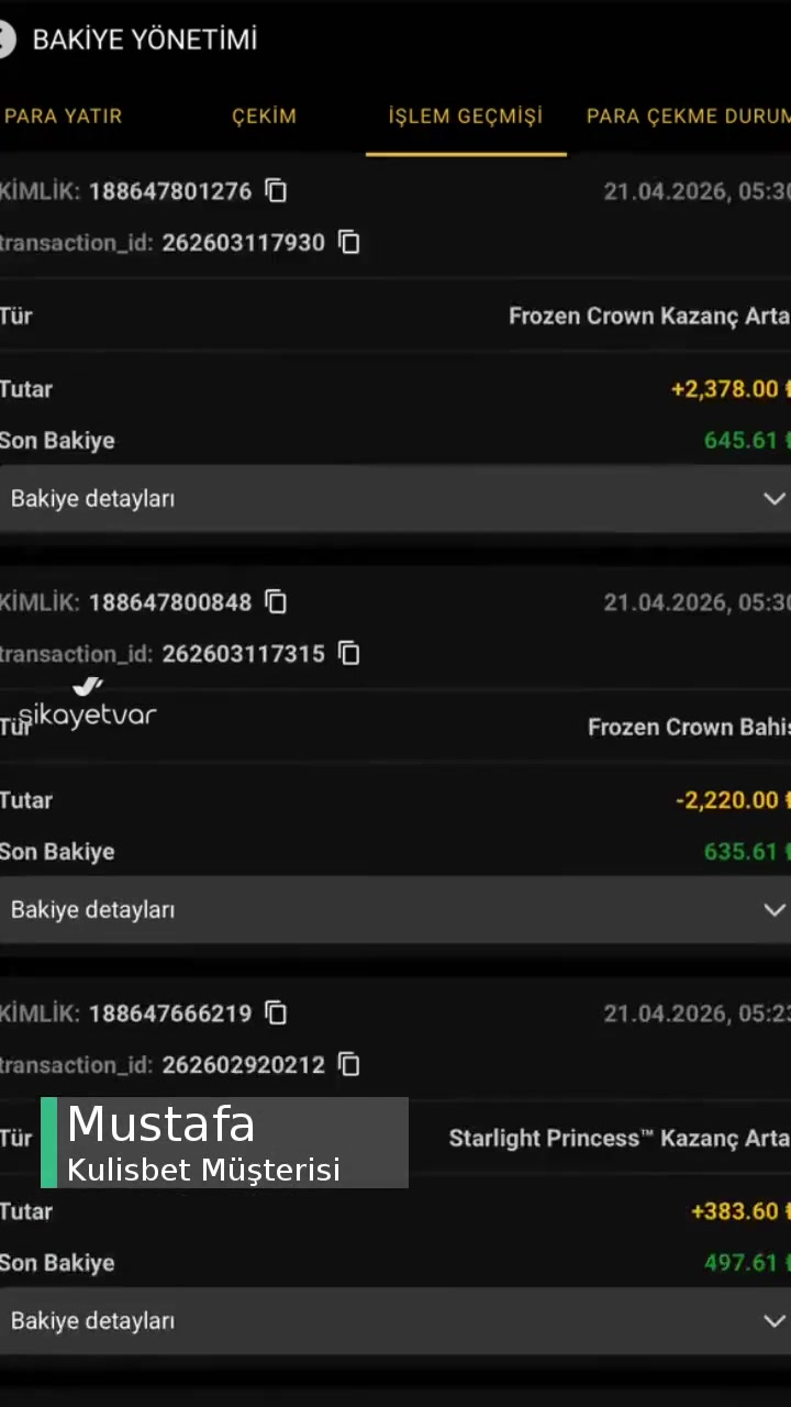 Kulisbet 997.000 TL Kazancı Sildi videonun kapak resmi