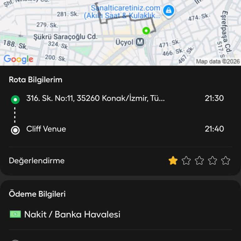 Premium Araç İstediğimde Normal Araç Gönderildi Ve Sürücü Fazla Ücret Talep Etti