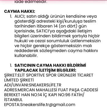 Renk Uyuşmazlığı Nedeniyle İade Talebim Kabul Edilmedi