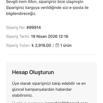 Renk Uyuşmazlığı Nedeniyle İade Talebim Kabul Edilmedi