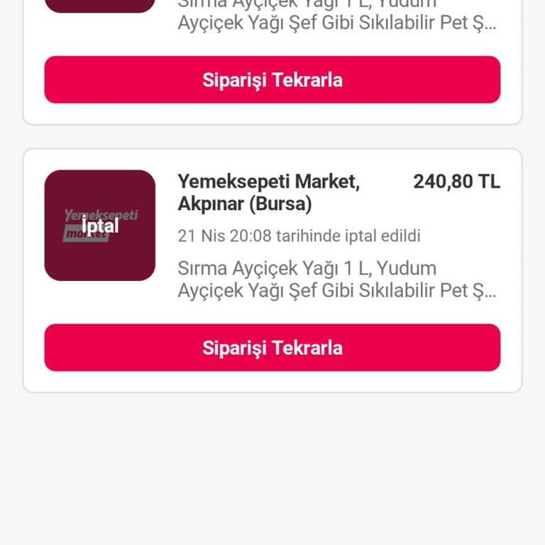 Gerekçe Olmadan Sipariş İptali Ve Kuponların Kullanılması