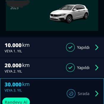 Fiat Egea Cross Bakım Puanım Hatalı Gösteriliyor Ve Garanti Riski