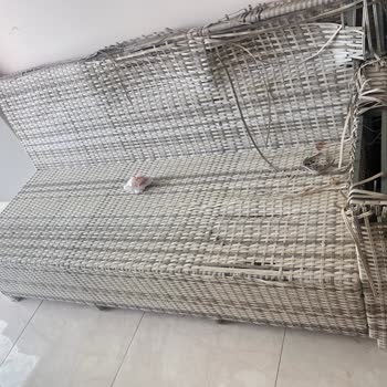 Snoc Outdoor Furniture Bahçe Mobilya Takımı Parça Parça Dökülüyor