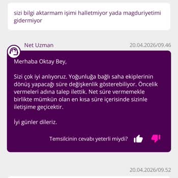 TurkNet Kurulum Randevusu Gelmedi, Bağlantı Aktif Edilemedi