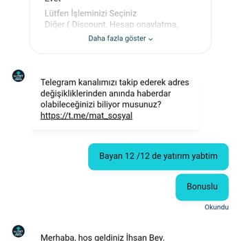Bonus Verilmemesi Ve Canlı Desteğin Saygısız Tutumu