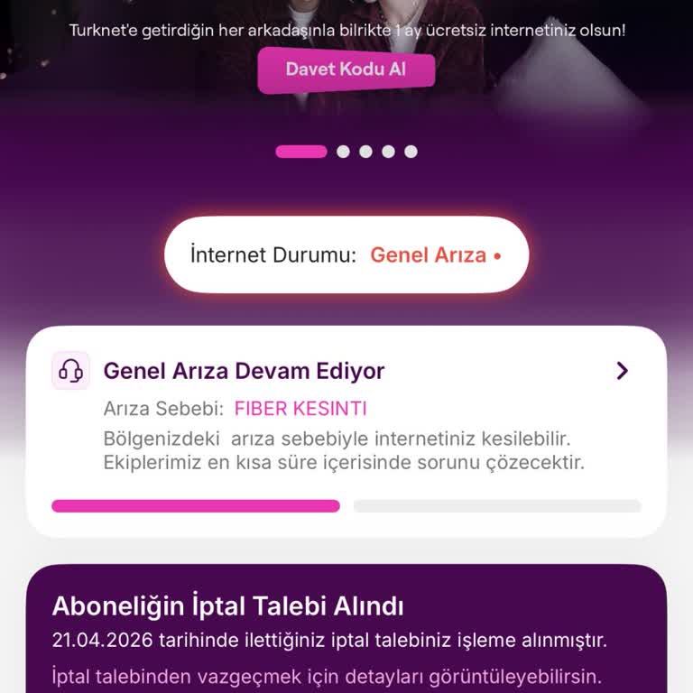 TurkNet İnternet Kesintisi Ve 3 Gün Boyunca Cevapsız Müşteri Desteği