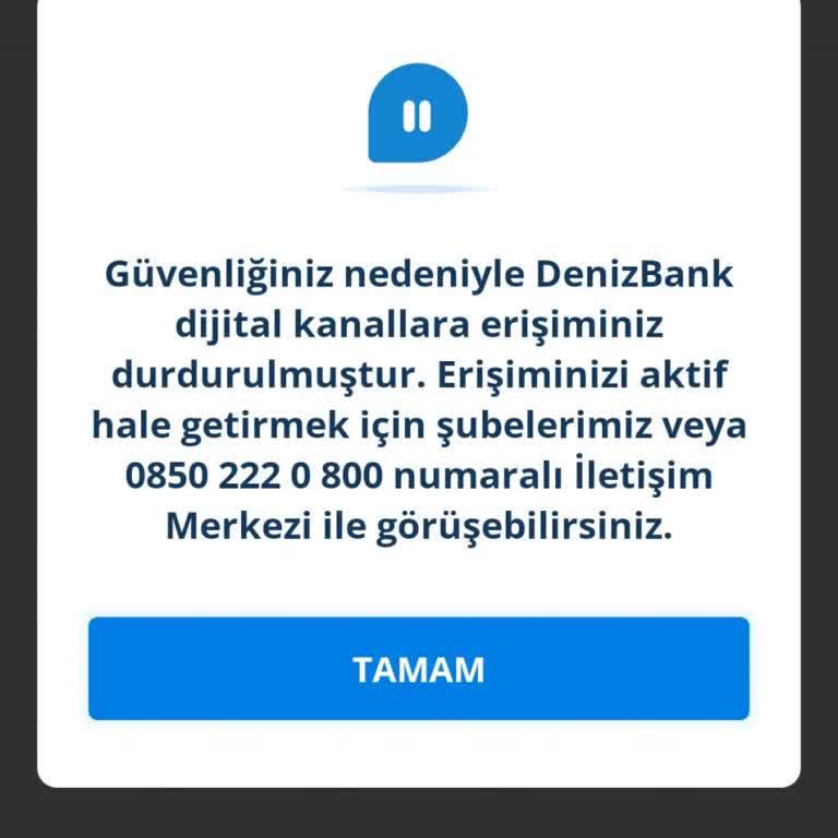 Yanlış Kayıp Bildirimi Nedeniyle Mobil Bankacılık Erişimi Kesildi
