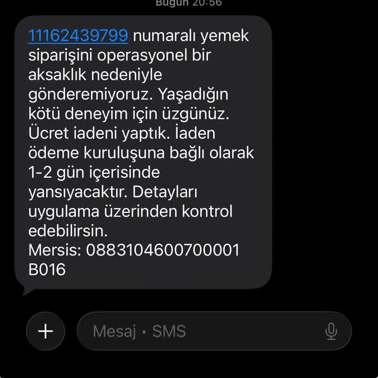 Trendyol GO Siparişimin Keyfi İptali Ve Cevapsız Müşteri Hizmetleri