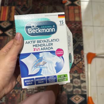 Dr. Beckmann Aktif Beyazlatıcı Mendillerin Etkisizliği Ve İade Talebi