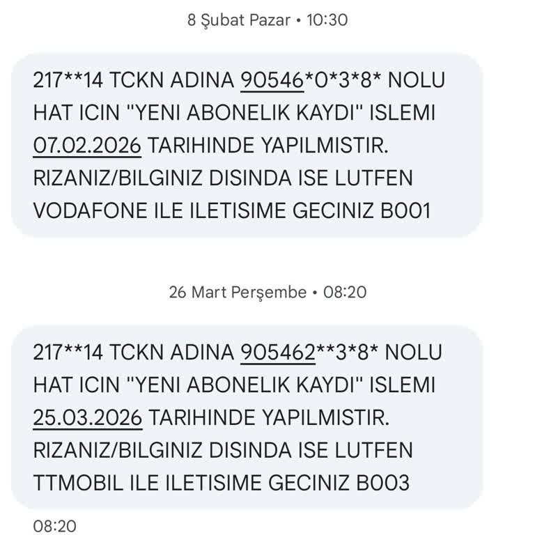 Şebeke Sorunu Nedeniyle Kullanılamayan Hat İçin Haksız 900 TL Fatura Ve Cayma Bedeli