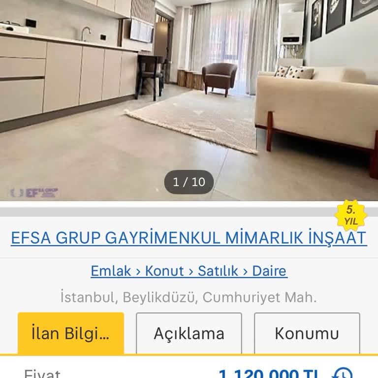 Efsa Grup Gayrimenkul Mimarlık İnşaat Ucuz Daire Gösterip Pahalı Olanları Satmak İstiyor