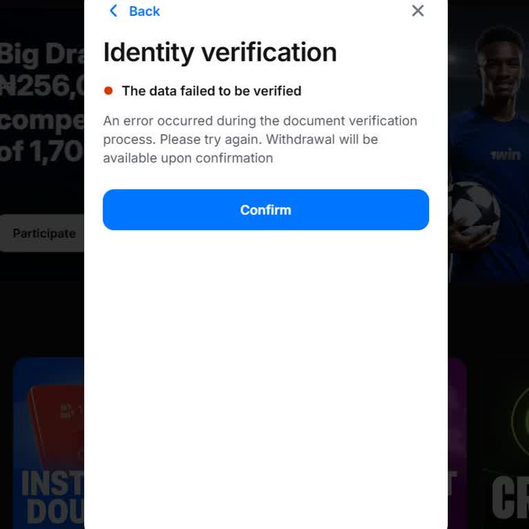 1win Blocked My Withdrawal Due to Age Restriction and Locked My Funds