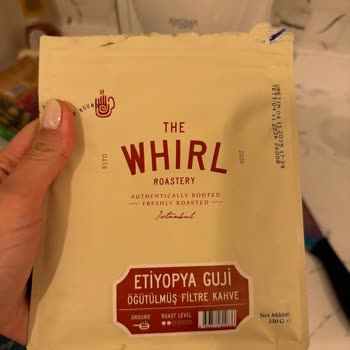 Whirl Filtre Kahvesi Aşırı Ekşi Ve Tüketilemez