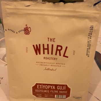 Whirl Filtre Kahvesi Aşırı Ekşi Ve Tüketilemez