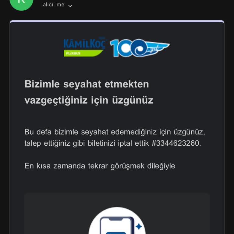 Kamil Koç Bilet Ücret Farkı İadesi İçin 8 Gün Bekletilmesi