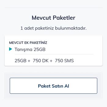 Uygun Paket Bulamama Ve Faturalı Tarife Eksikliği