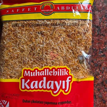 Saffet Abdullah Güllaçları Kadayıf Paketi İçinde Siyah Yabancı Madde ve Güven Sorunu