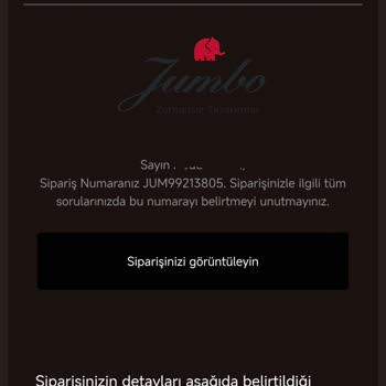 Jumbo’da Onaylanan Siparişin Tek Taraflı İptali Ve Yetersiz Telafi Teklifi