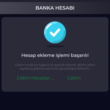 Kralbet Çekim Talebim Onaylanmadı