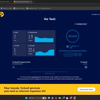 Taahhüt Edilen 500 Mbps Hız Sağlanmıyor Ve Müşteri Hizmetleri Yanıltıyor