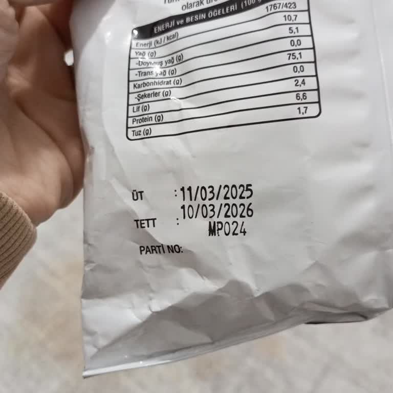 Son Kullanma Tarihi Geçmiş Glutensiz Mısır Patlağı İçin Ücret İadesi Ve Denetim Talebi